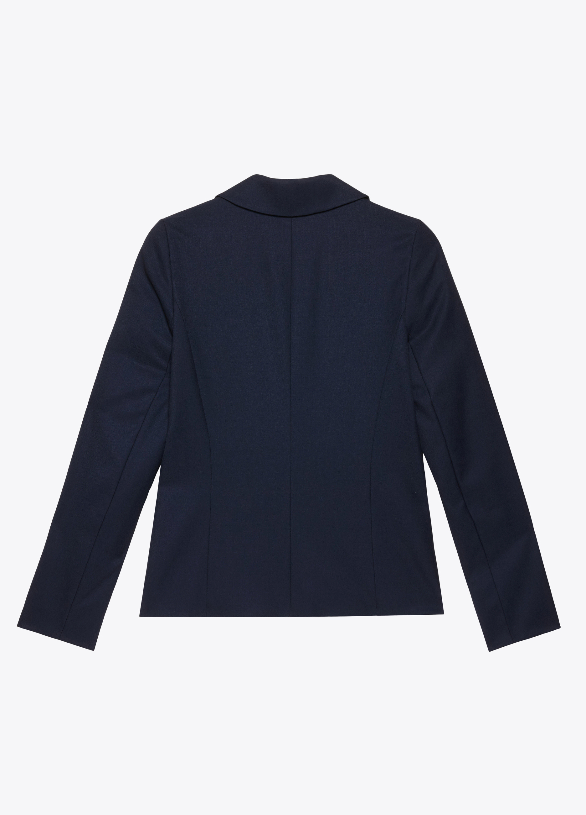 GIRL - Blazer formale in misto lana con patch.