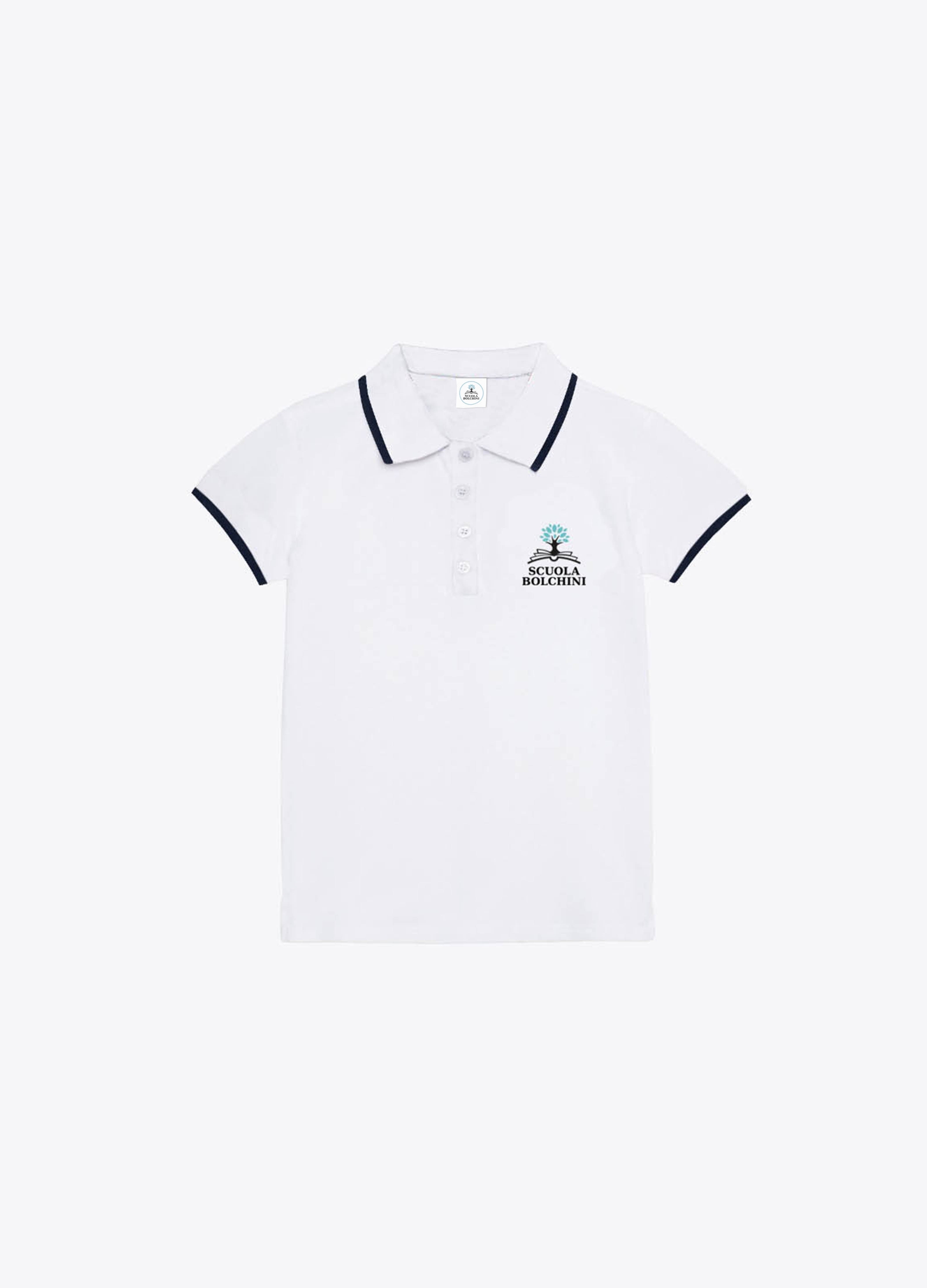 UNISEX - Polo a manica corta con logo. UNISEX - Polo a manica corta con logo.