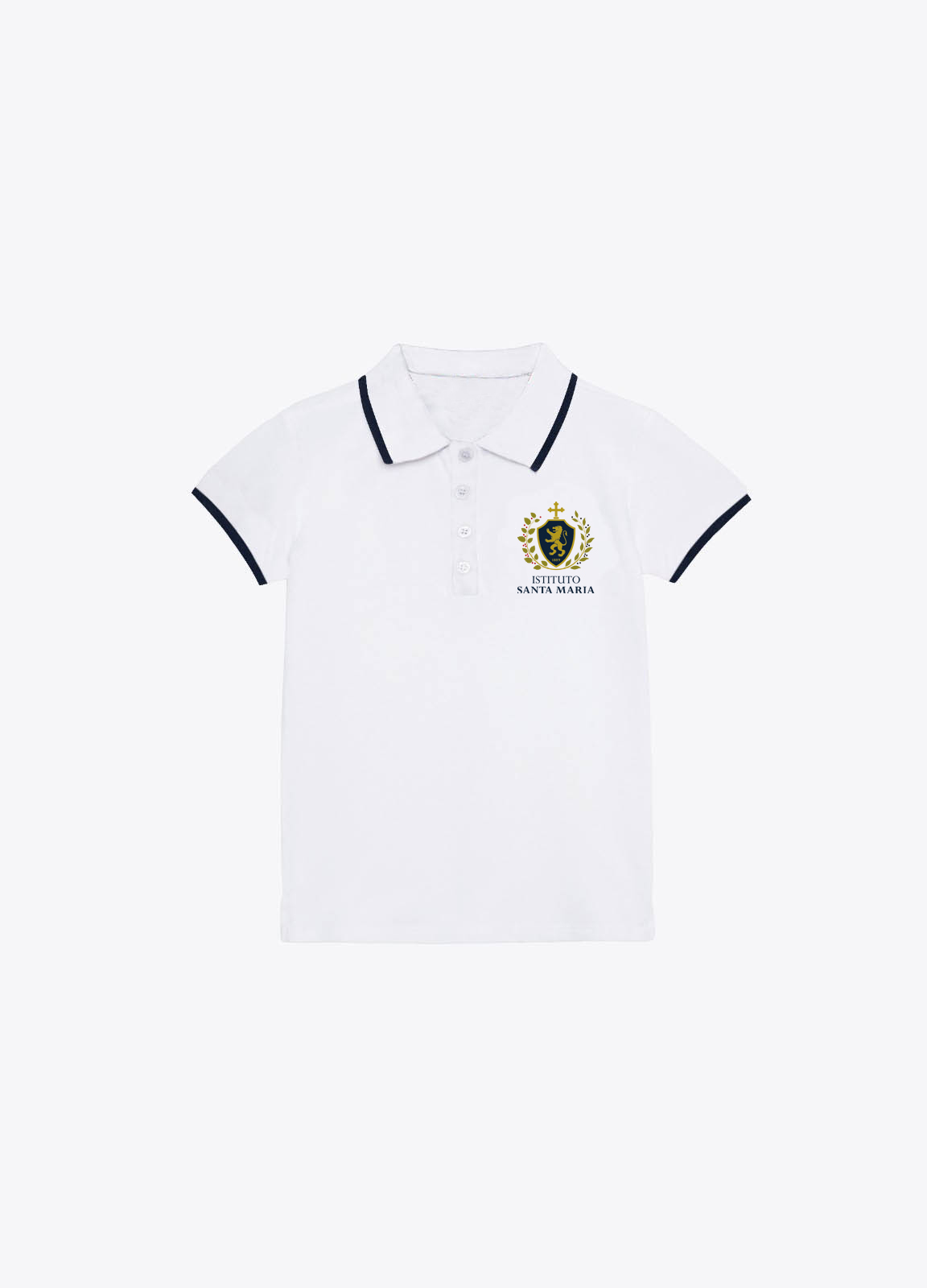 UNISEX - Polo a manica corta con stampa. UNISEX - Polo a manica corta con stampa.