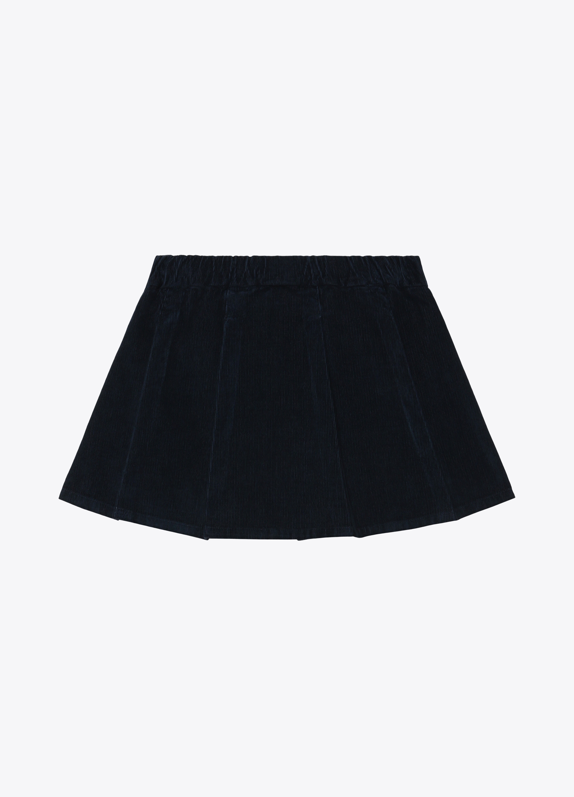 GIRL - Gonna in velluto con pantaloncini interni.
