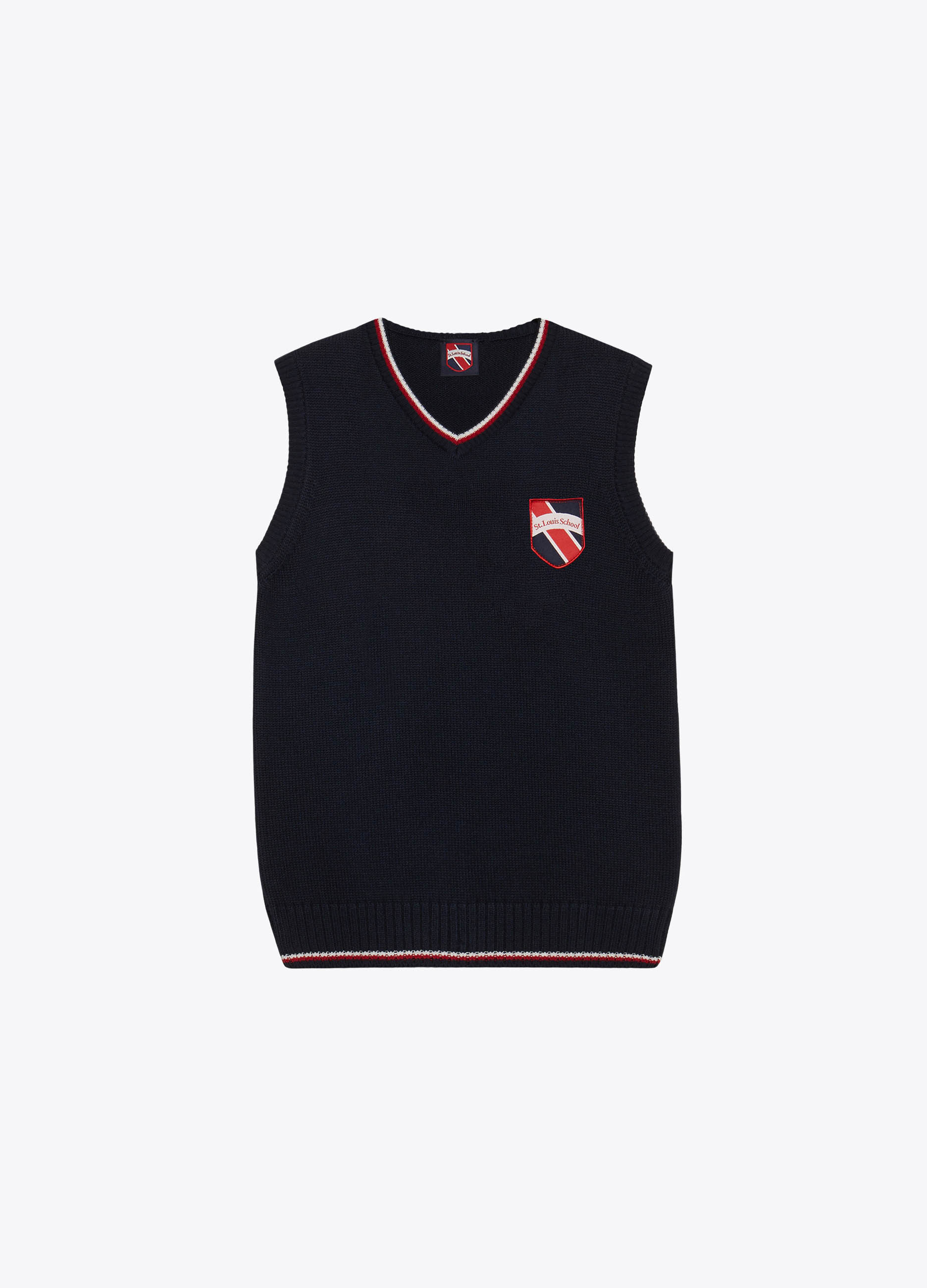 BOY - Gilet in cotone con patch.