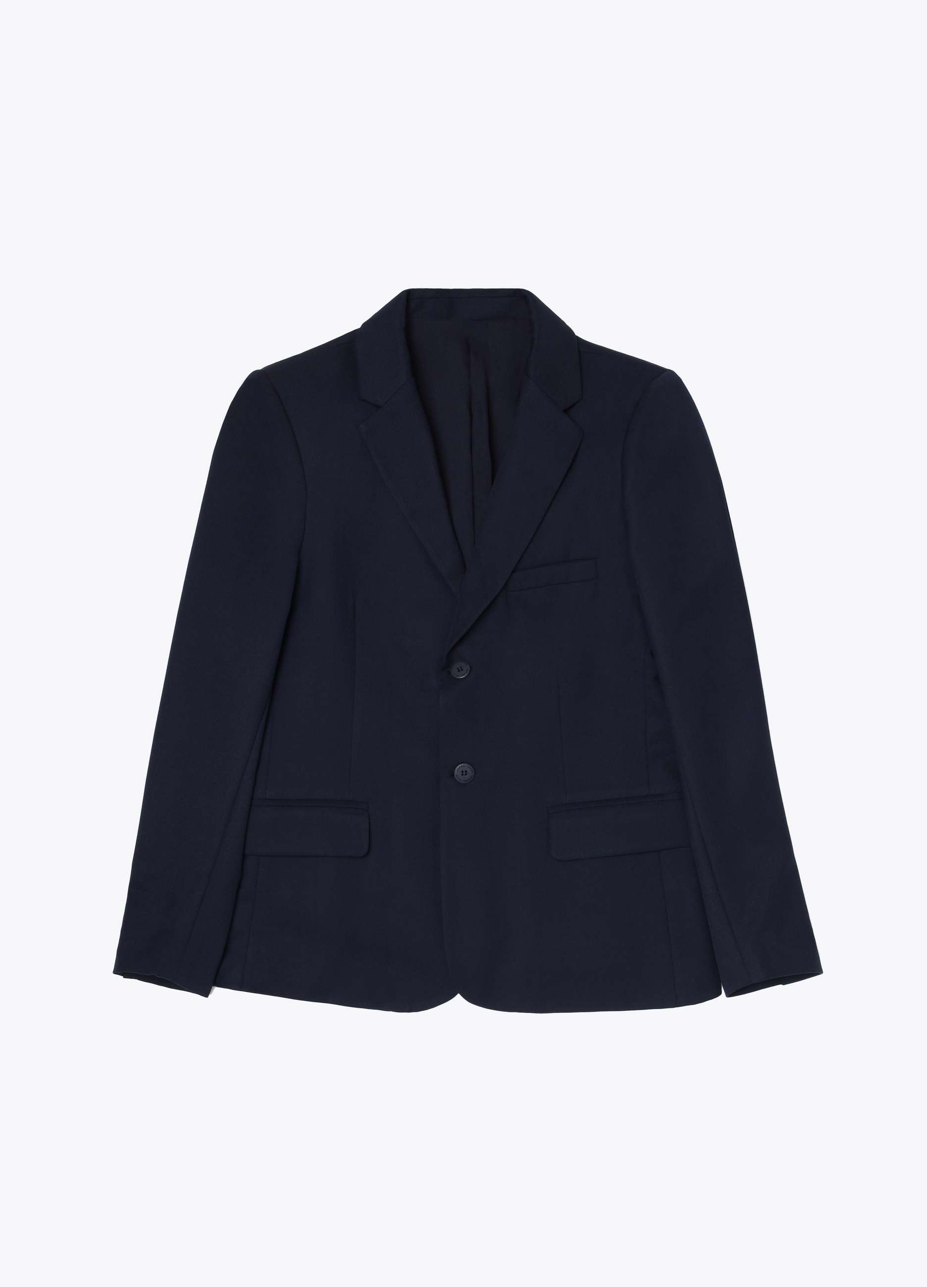 BOY - Formal wool twill blazer with patch.