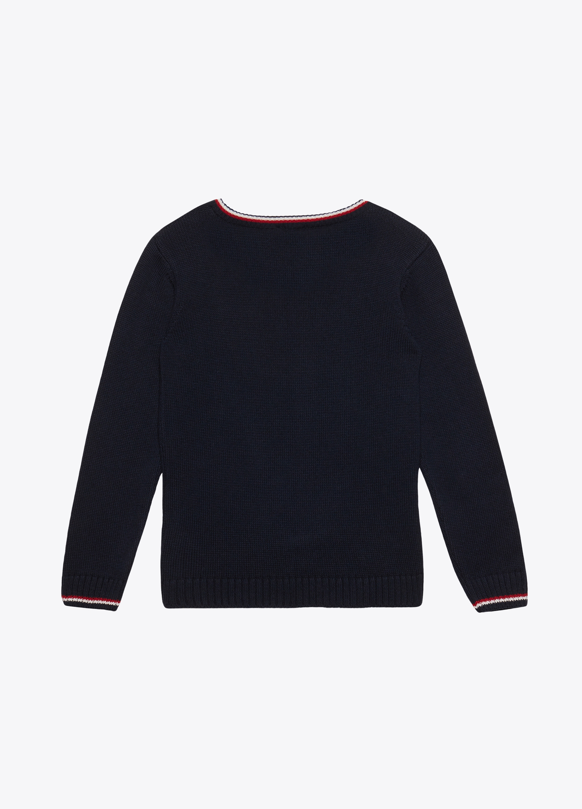 UNISEX - Maglione in cotone e lana con patch.