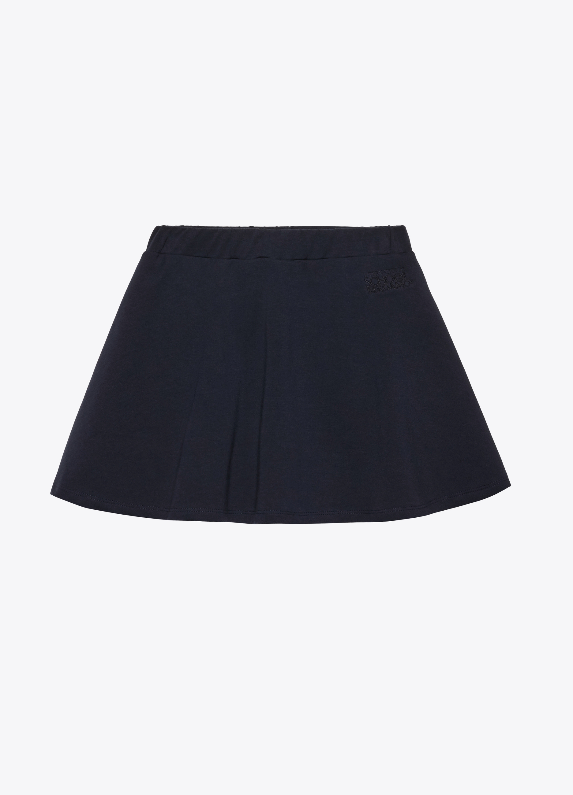 GIRL - Stretch light fleece skirt with internal shorts.