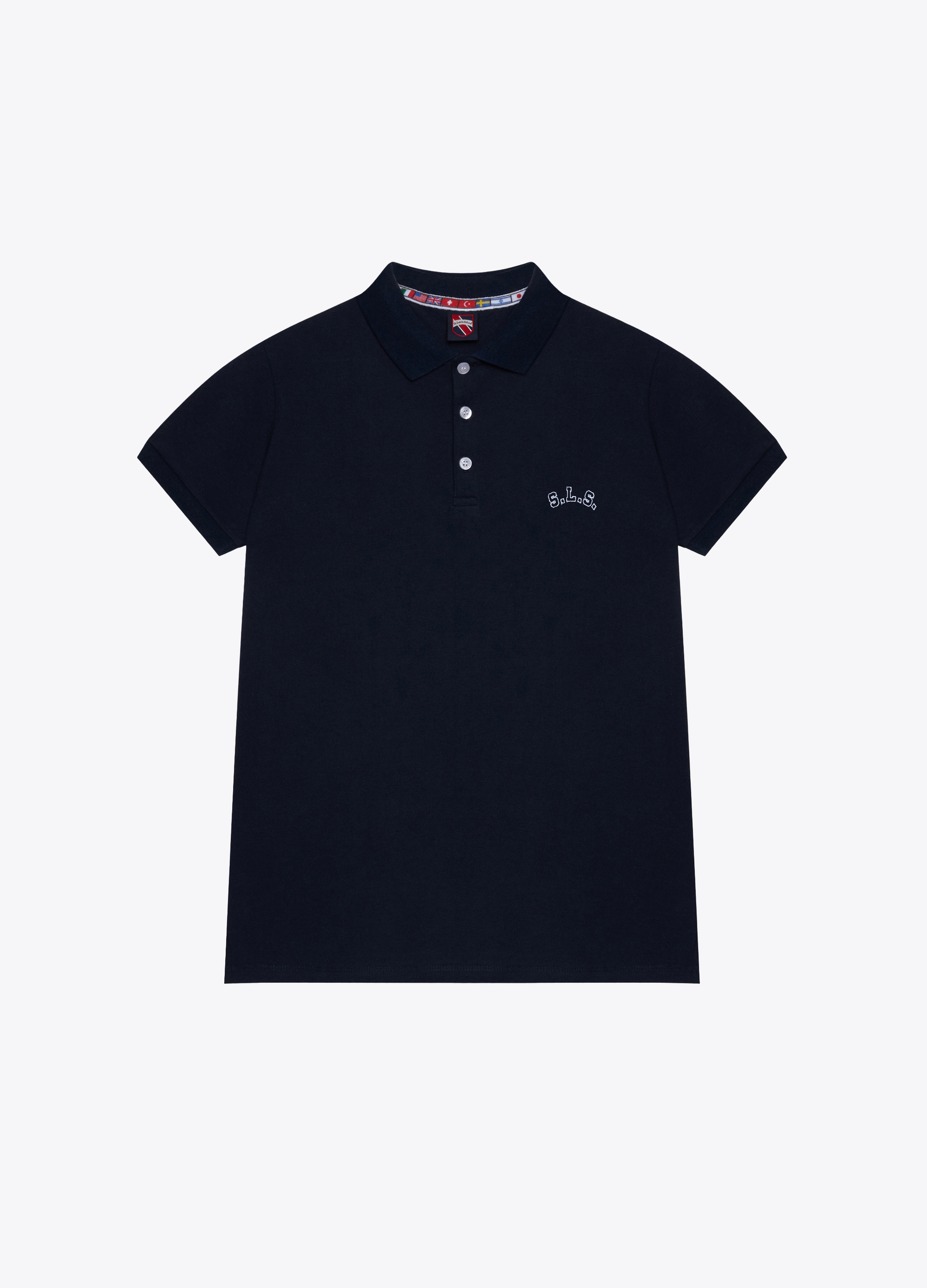 BOY - Short sleeves polo shirt with embroidery.