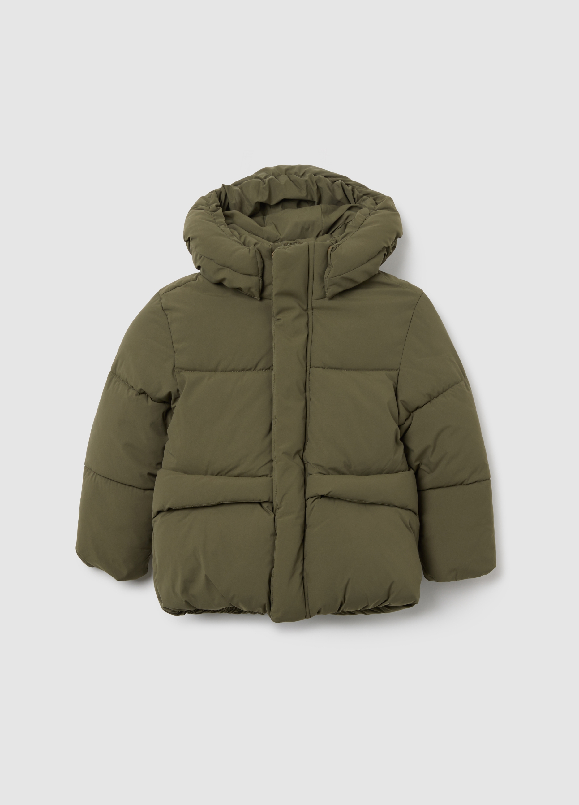 BAIETI - OVS Kids Scurta Groasa De Iarna Olive Night Baieti 3-10 Ani