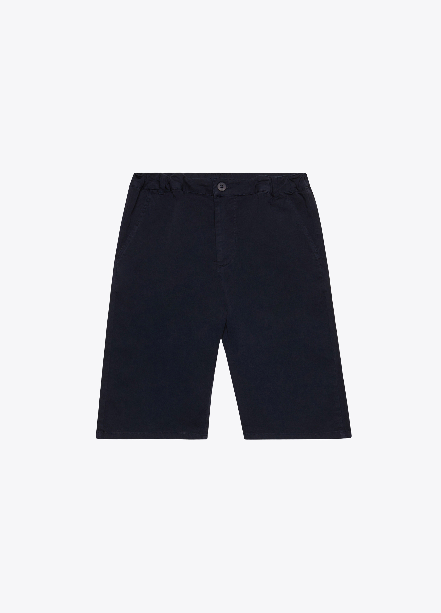 BOY - Stretch cotton twill bermuda.