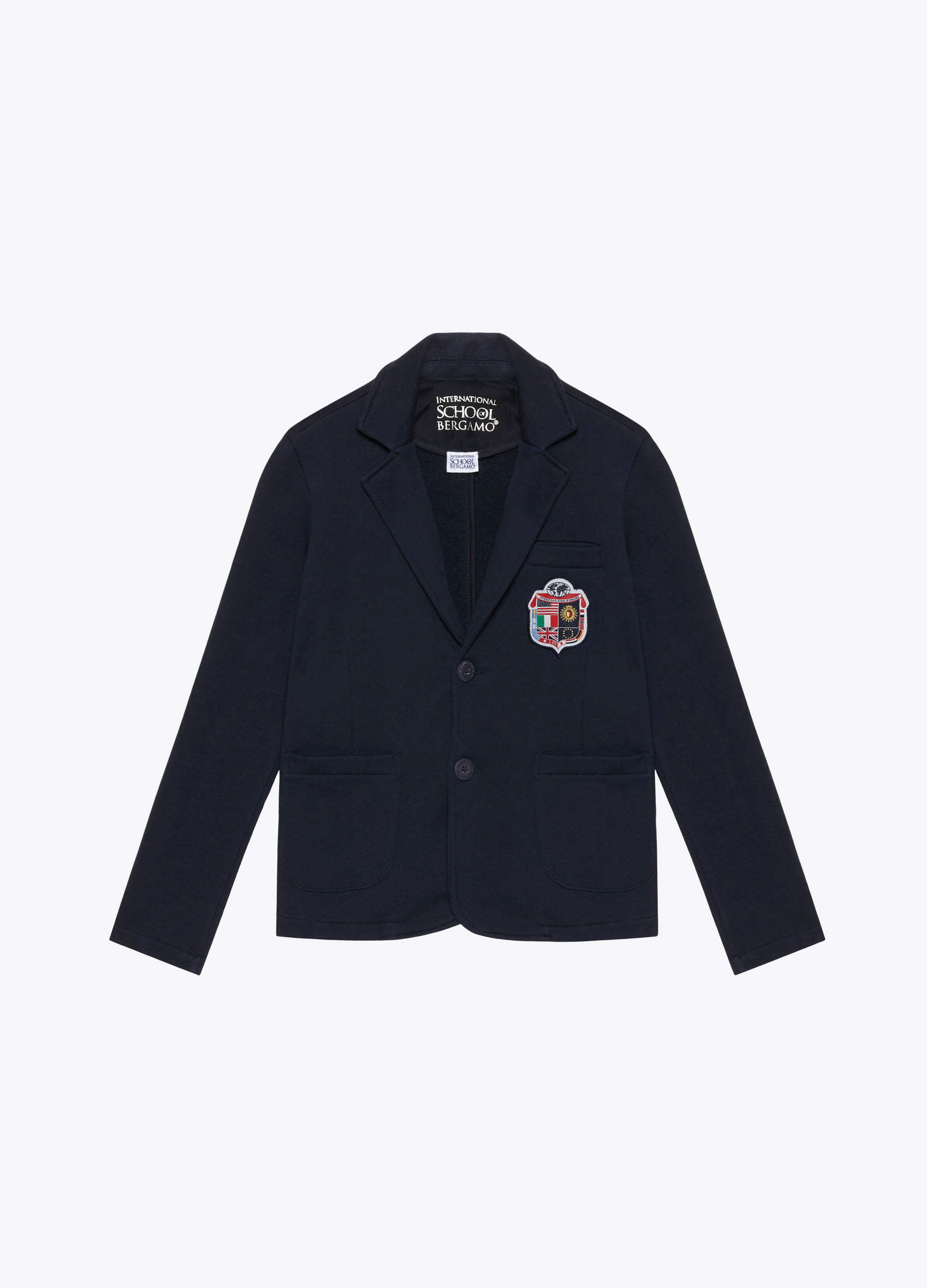 BOY - Blazer in felpa pesante con patch.