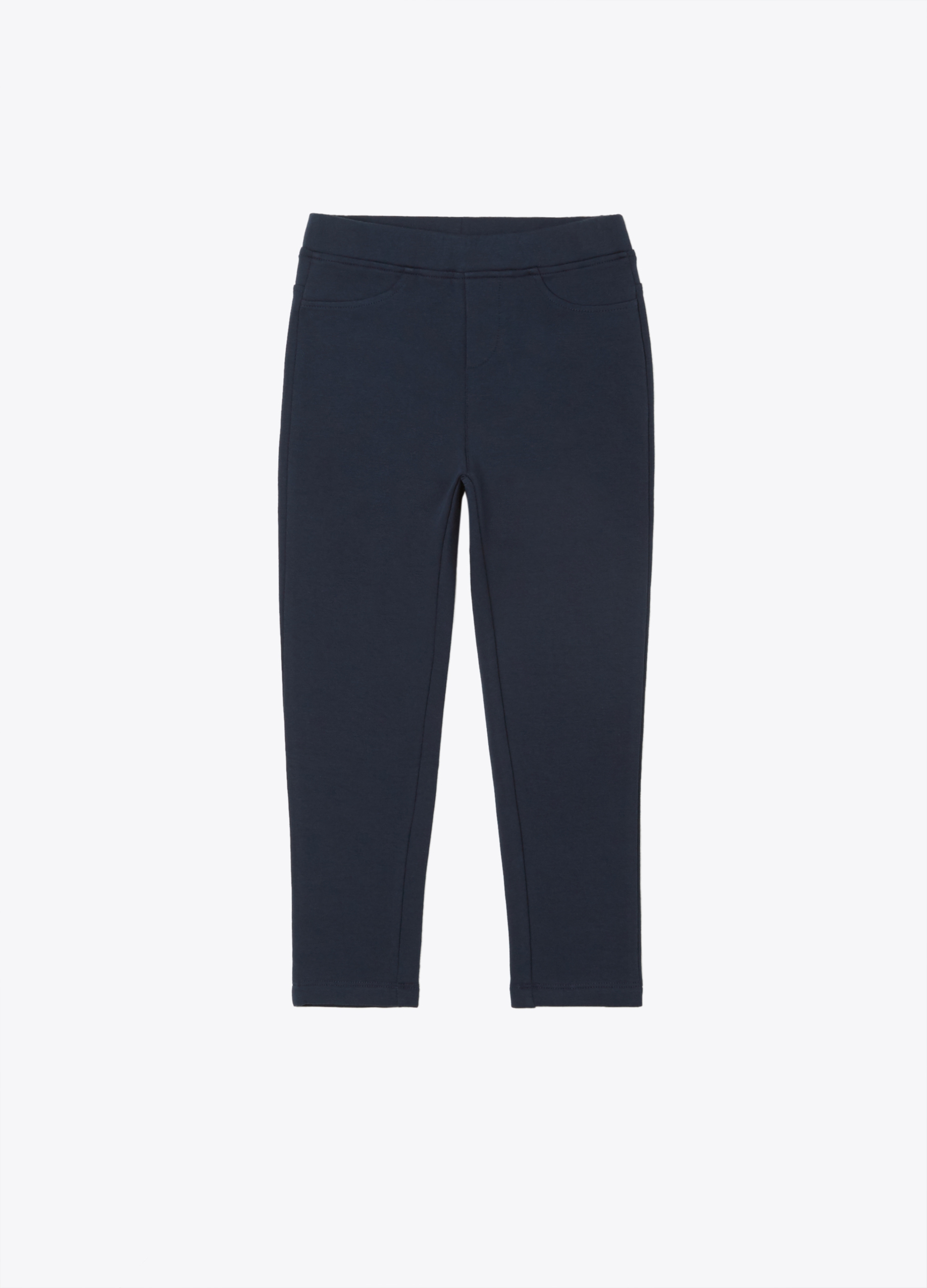 GIRL - Stretch heavy fleece trousers.