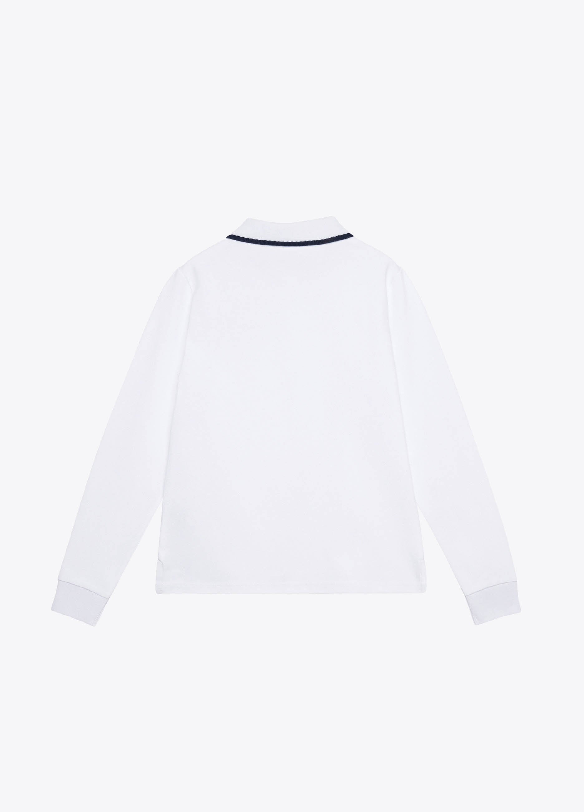 BOY - Polo a manica lunga con patch.