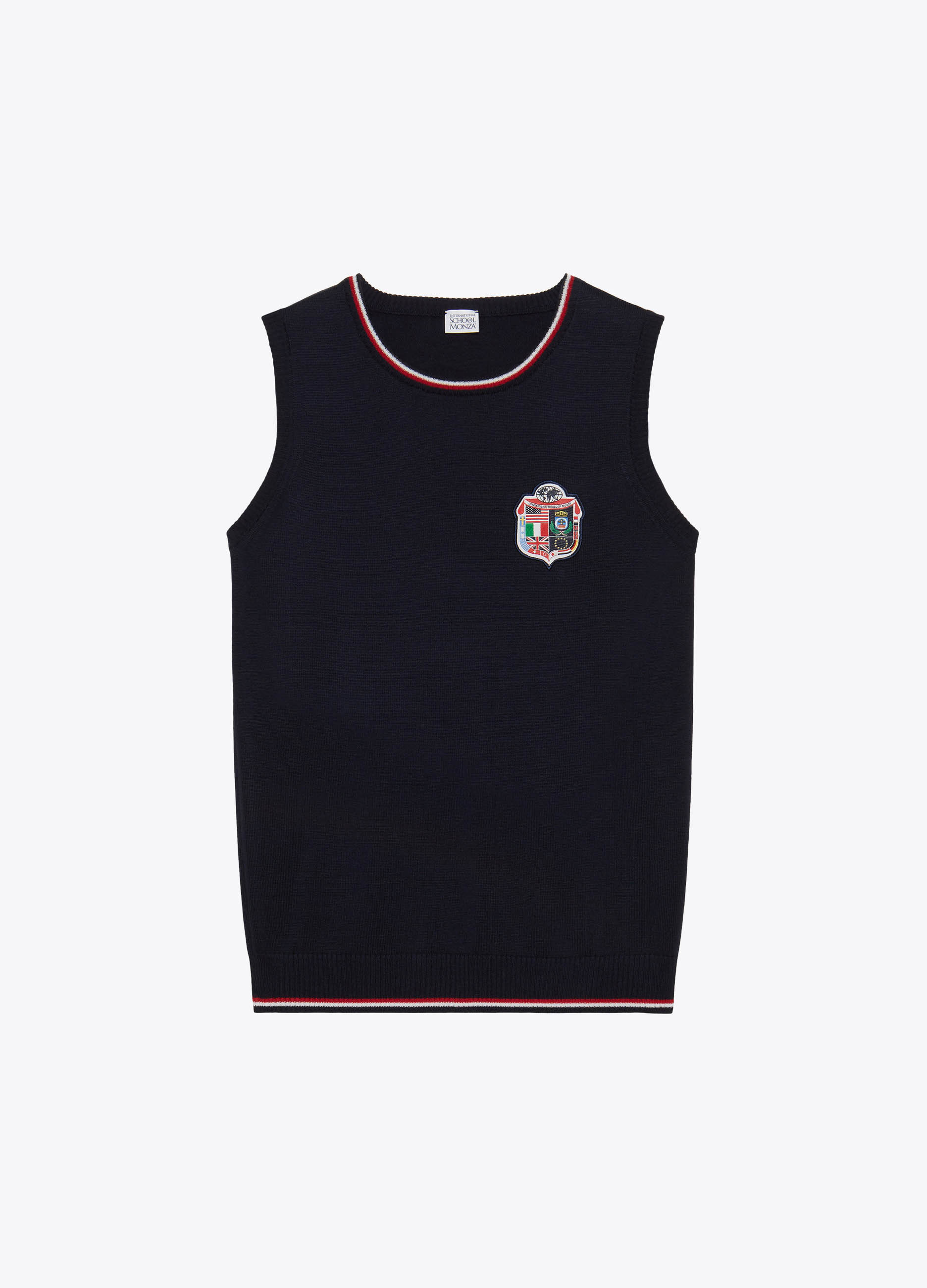 GIRL - Cotton vest with patch