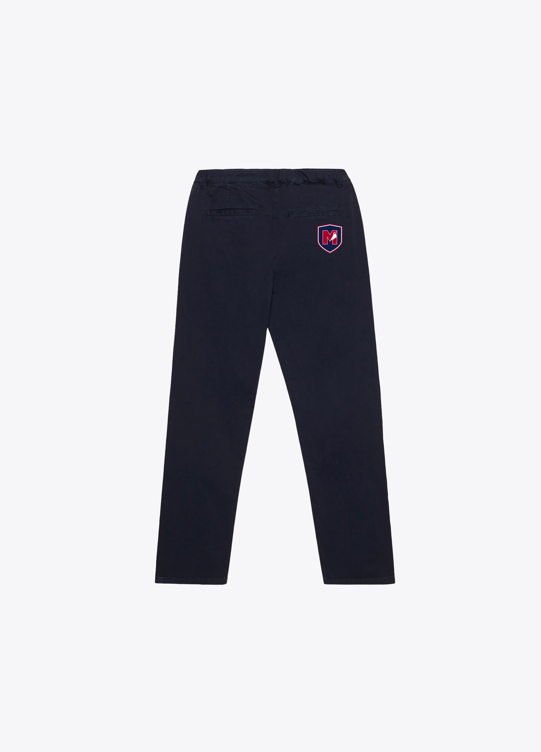 BOY - Pantalone in twill di cotone elasticizzato