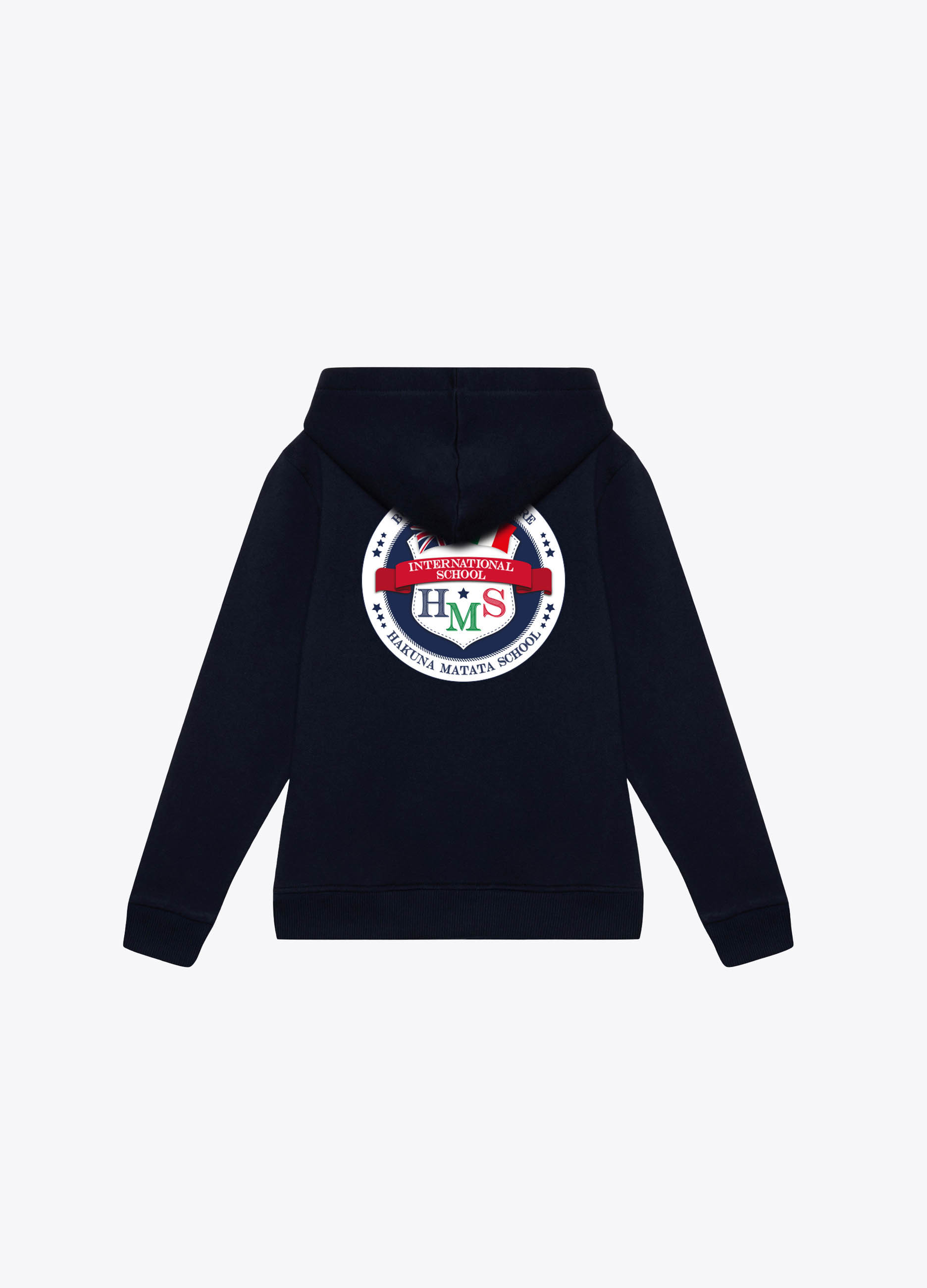 UNISEX - Felpa leggera con zip e cappuccio