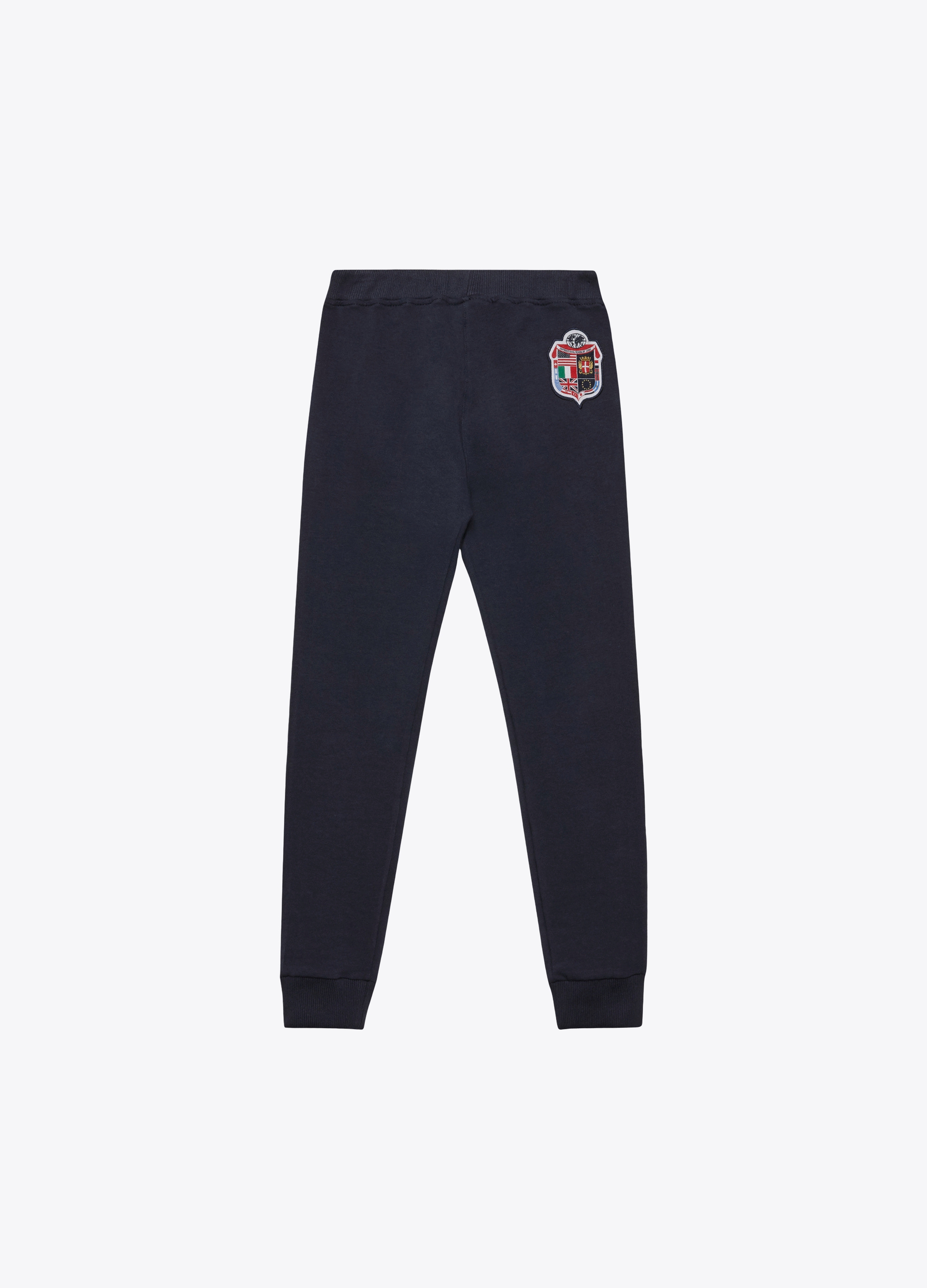 GIRL - Pantalone elasticizzato in felpa pesante.