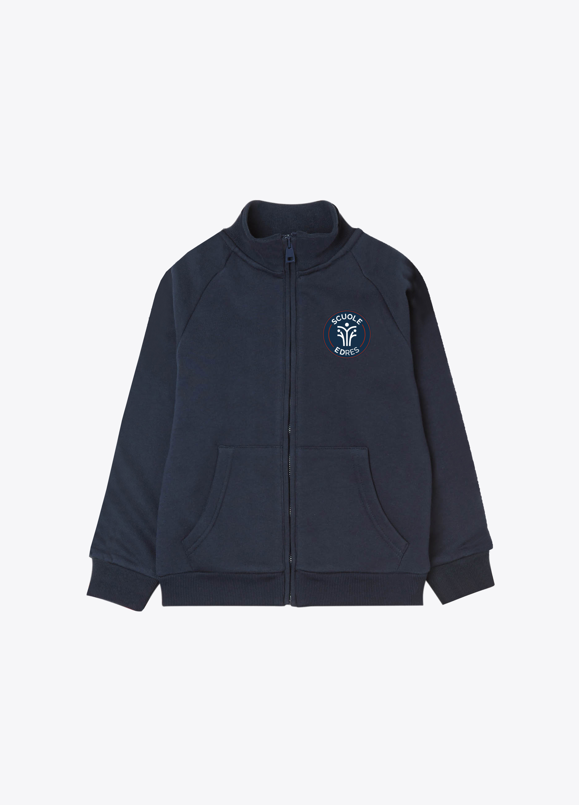 UNISEX - Felpa senza cappuccio con zip in felpa pesante