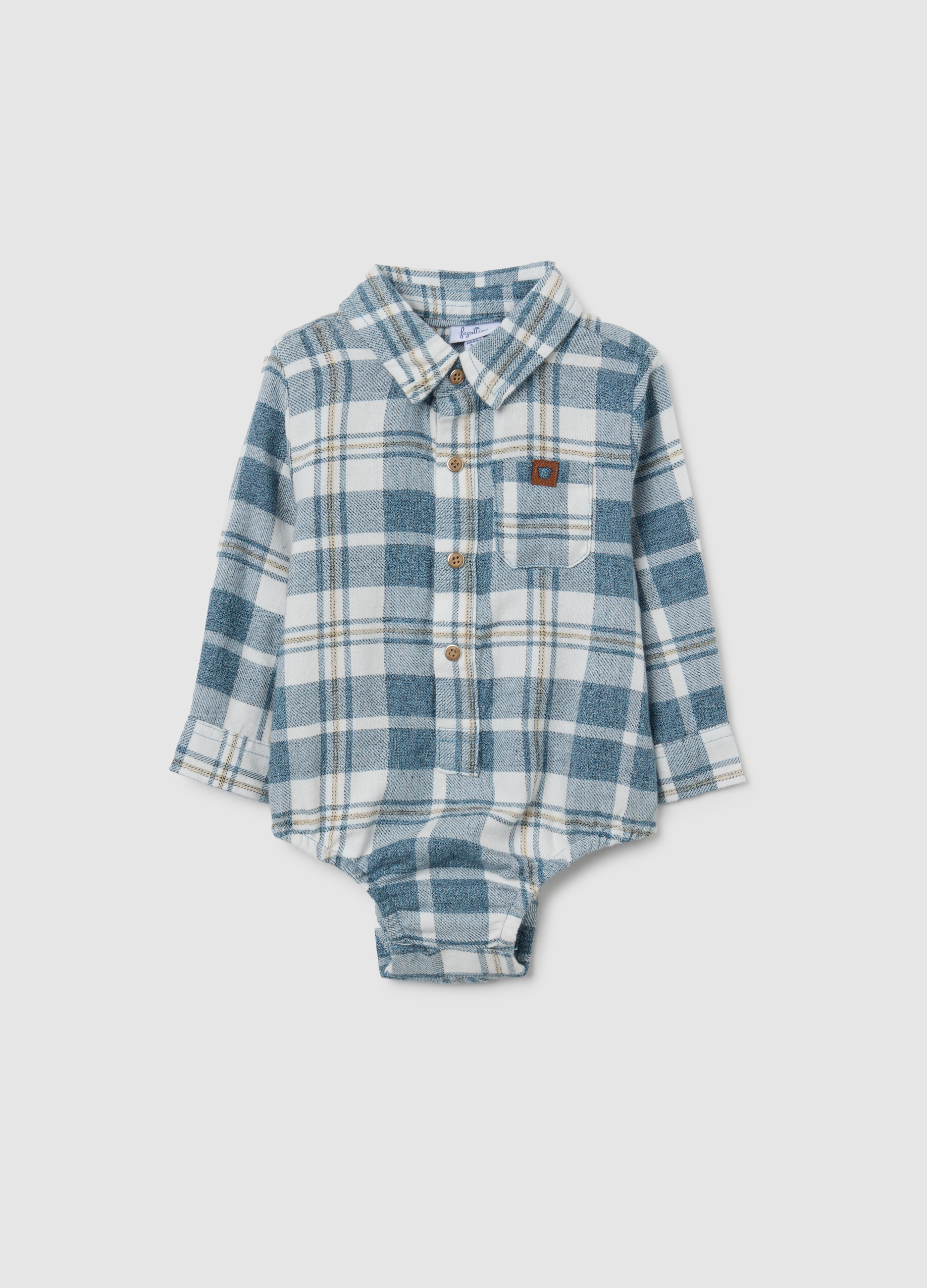 BAIETI - OVS Kids Body Alb Baieti 0-9 Luni