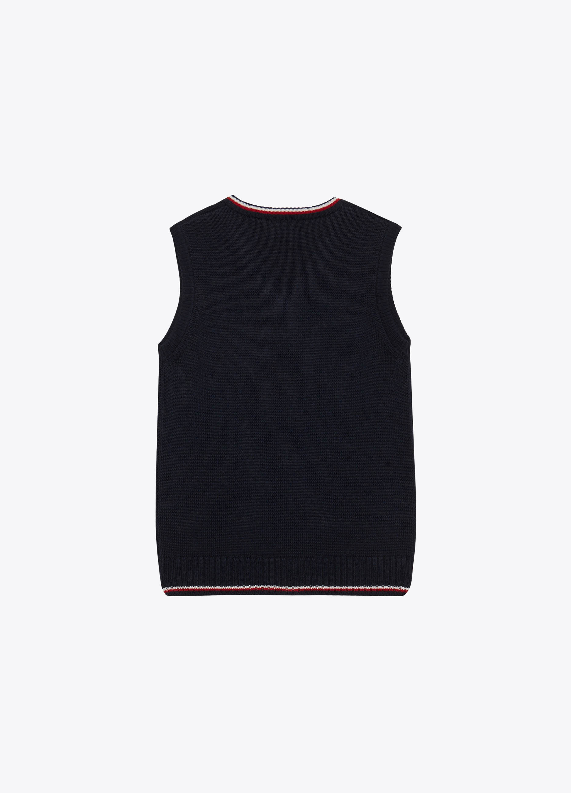 UNISEX - Gilet in cotone con patch.