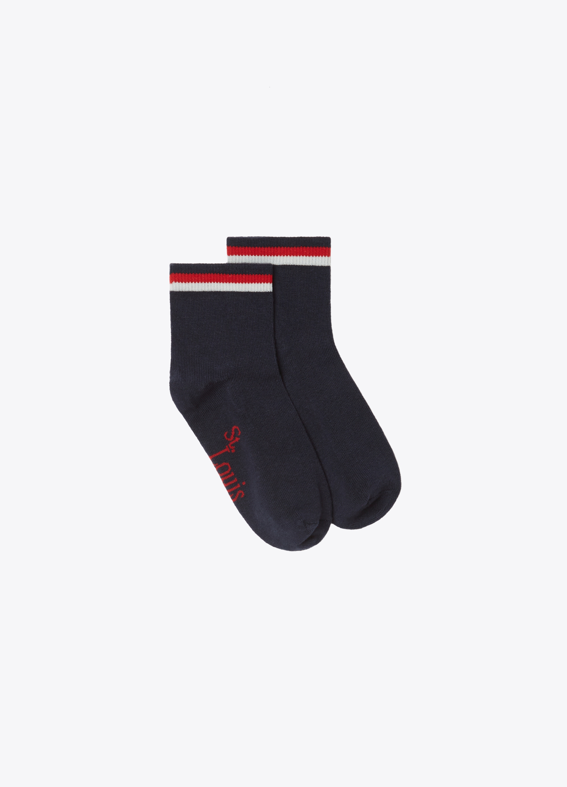 Short stretch socks with ribbing Short stretch socks with ribbing